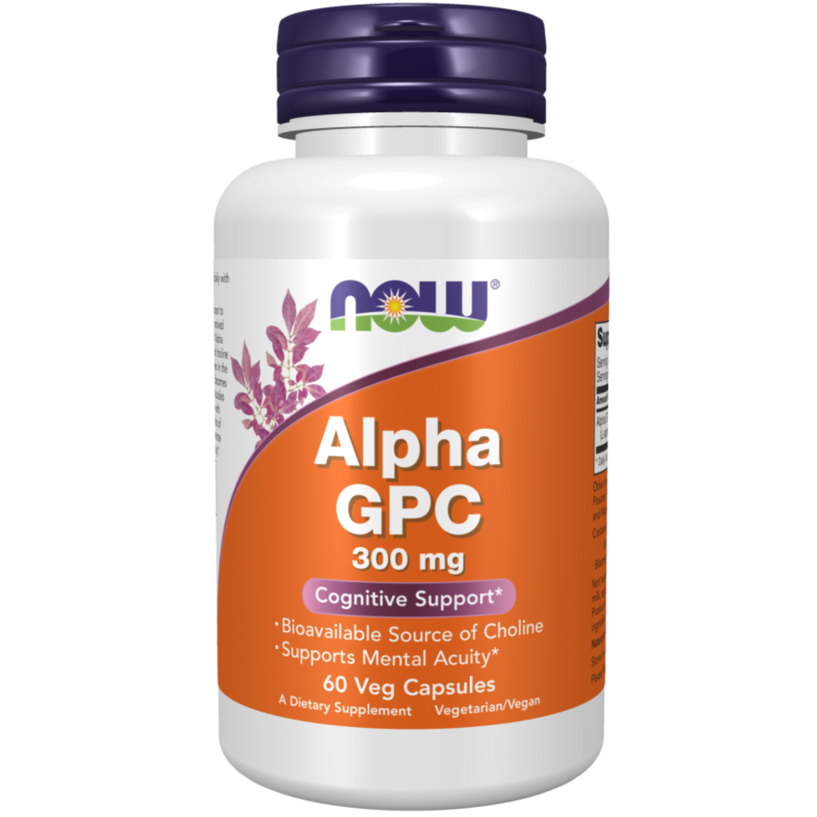 Now Alpha GPC 300mg Caps 60's